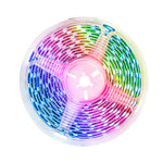 MOES Tuya WiFi Smart LED Strip Light RGB5050 16 Million Colors Music Sync Dimmable Timer Function Voice Control with Alexa Google Assistant