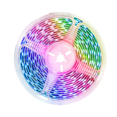 MOES Tuya WiFi Smart LED Strip Light RGB5050 16 Million Colors Music Sync Dimmable Timer Function Voice Control with Alexa Google Assistant