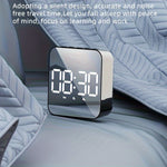 LinkMejor Clock Student Alarm Clock Plug-In Dual-Purpose Large Screen Display Digital Clock Voice-Controlled Temperature Clock