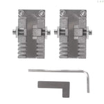 Universal Key Clamping Fixture Duplicating Cutting Machine Stainless Steel Precision Cutting for Car and Door Key Copy Tool