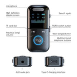 Bluetooth Audio Receiver/Transmitter Wireless Audio For Car Music Headphone Speaker PC TV 200mA Battery Support TF Card
