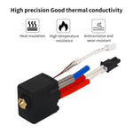 LinkMejor 3D Printer Accessories For Anycubic Kobra 2 Hot End Kit Hot End Extrusion Head 24V 60W 0.4mm Nozzle Easy Installation Clog Free