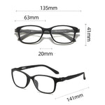Ultra Light TR90 Business Myopia Glassess Anti-Blue Light & Anti-Fog Nearsighted Eyeglasses Finished Computer Eyewear -1.50 To -3.50
