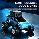 GC Toys GC169-B67 GC169-B72 RTR 1/64 2.4G RWD Mini RC Car Wifi Camera Photos Videos App Control LED Light Desktop Micro 3 Speed Off-Road Climbing Truck Pickup Rock Crawler Vehicles Models Toys