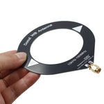 Wideband SDR Antenna 10kHz-180MHz Donut Loop Antenna SMA Male Connector for Shortwave Medium Wave Reception