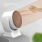 650W Electric Heater with Rapid Heating Intelligent Temperature Control Overheat Protection for Home Office Use