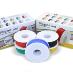 16/17AWG 4m/roll 5 color Mix Box Super Soft Silicone Wire Heat Resistant Flexible Tinned Copper Stranded Cable Electirc Wire DIY