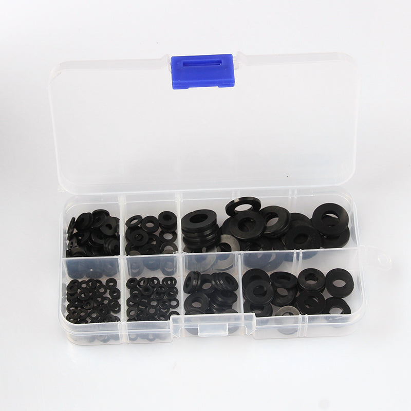250PCS Nylon Gasket M2 M2.5 M3 M4 M5 M6 M8  High Temperature Insulating Plastic Gasket
