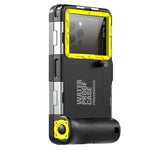Shellbox Multicolor Waterproof Phone Case IP68 Standard 15M/50ft Diving/Swimming Photography Professional Diving Waterproof Mobile Phone Shell