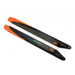 LinkMejor RC Helicopter Spart Parts 690mm Carbon Fiber Propeller Main Blade