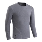 LinkMejor HD-02G Electric Heated Top Pant Set Fleece 3 Zones Heating Lined Thermal Long Sleeves Trousers Men USB Chargeable Heated Suit