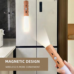 LinkMejor Motion Sensor Night Light Kitchen Cabinet Light Usb Rechargeable Wall Light Home Bedroom Table Lamp Bedside Lamp