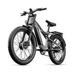 [USA Direct] Shengmilo S600 Electric Bike 48V 17.5AH SamsungBattery 1000W*2 Dual Motors Recommended Top Speed 25KM/H 26inch Tires 90KM Max Mileage 150KG Max Load Electric Bicycle