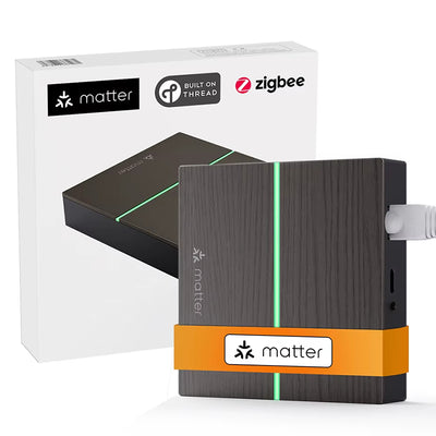 Tuya Zigbe Smart Wired Matter Gateway Hub Matter Smart Home Bridge Remote Controller Works with HomeKit,Siri,Google Home,Alexa