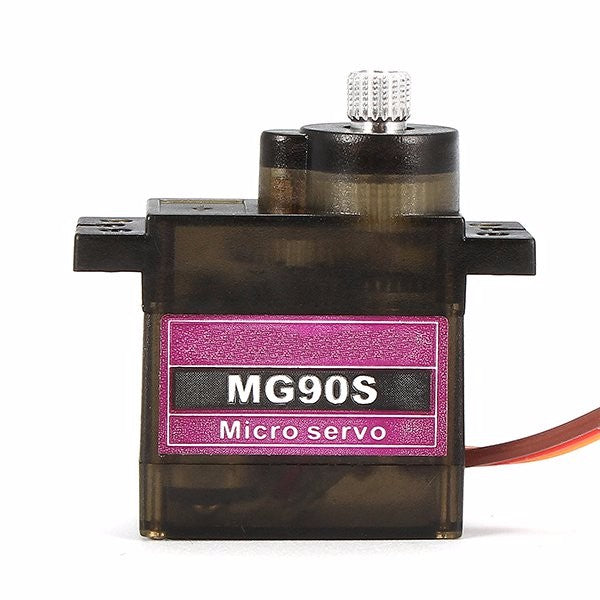 MG90S Metal Gear RC Micro Analog Servo 13.4g for ZOHD Volantex Airplane RC Helicopter Car Boat Model