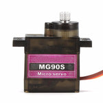 MG90S Metal Gear RC Micro Analog Servo 13.4g for ZOHD Volantex Airplane RC Helicopter Car Boat Model