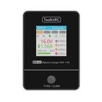 Toolkitrc M4AC 30w 2.5A with Color LCD Screen Balance Charger Discharger for 1-4S LiPo LiHv LiFe LipoStorage Battery
