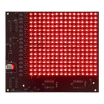 LinkMejor Dot Matrix Advertising Screen Kit 256 LED 5V DC Pre-Programmed Microcontroller DIY Electronics Row Scanning PCB Board for Customizable Signage Displays