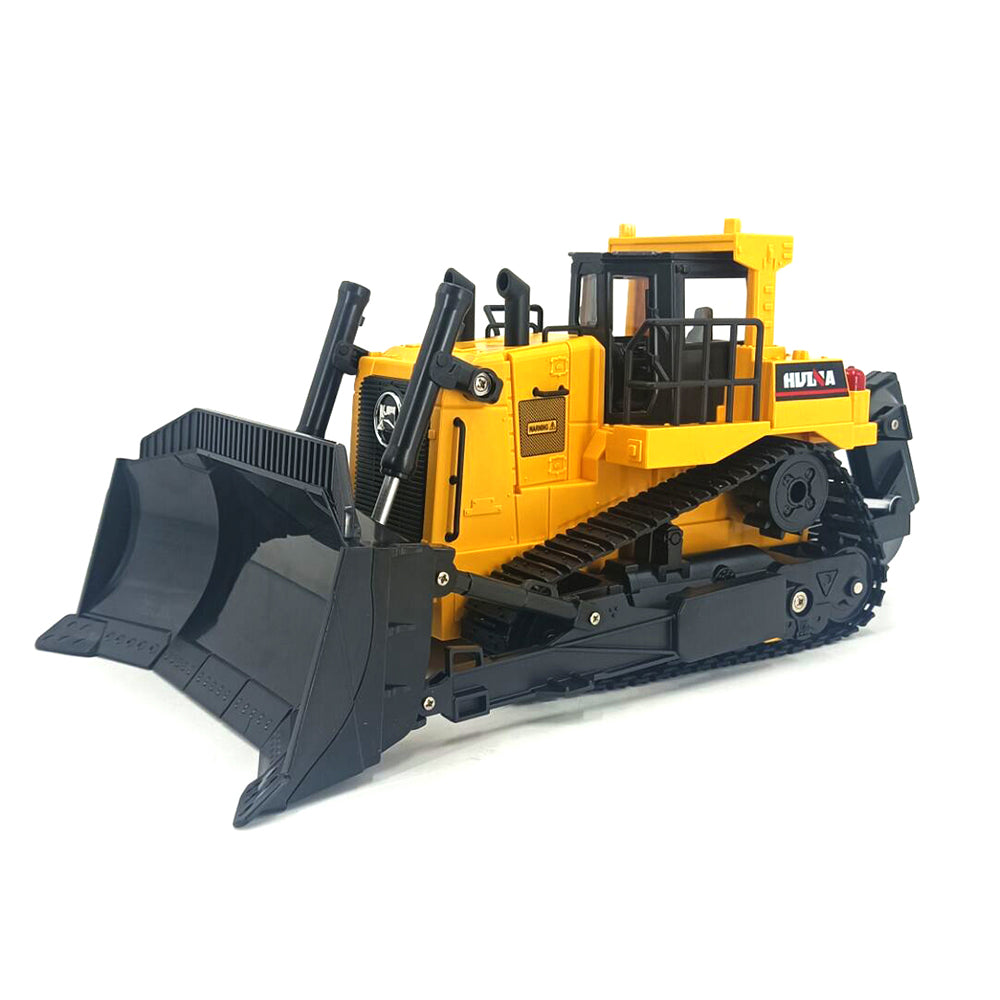Huina 1554 1/16 11CH RC Bulldozer Car Heavy Duty Bulldozer Kids RC Vehicle Electric Toy Gifts For Kids