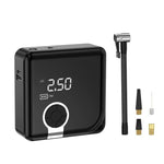 Cordless Car Inflator Pump 12V Portable Digital Air Compressor Car Tyre Inflatable Pump LED Light For Car Motorcycle Bicycle
