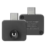 Portable Mobile Phone Thermal Imager -20℃ to 1000℃ Small Thermal Imaging Camera Support Maximum Minimum Center Temperature Measurement 5 Color Palette Modes