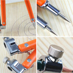 Max 45/75cm Diameter Carpenter Precision Pencil Compasses Diameter Adjustable Dividers Marking And Scribing Compass Woodworking