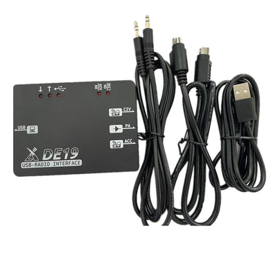LinkMejor DE19 External Expansion Adapter USB Radio Interface CIV PA ACC for G90/G90S G106/G106C XPA125B