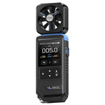 LinkMejor FAM-02 Handheld Anemometer High Precision Wind Speed Temperature Humidity Measurement Portable Weather Meter LCD Display
