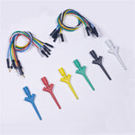 18PCS High-Pressure Differential Multimeter Testing Hook Universal Compatibility with Aircraft-Type IC Clamp Compact Design Probe Needle for Precision Lab Work and Circuit Testing
