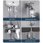 Universal Shower Filter for Faucet Shower Head Water Outlet Cleaner Kits Universal Faucet Filter Kitchen Bathroom Shower Household Filter PP Cotton Filter