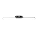 Elfeland 40cm Rechargeable LED Desk Clock Lamp with Remote Eye-Caring Light Magnetic Mount Dimmable 3 Color Temperatures Timer Function