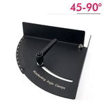 Woodworking Angle Clamp Adjustable Angle Finder & Precision Fixing Vise 45/90/180 Degree Multifunction Tool