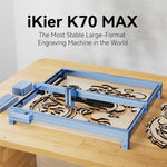 iKier K70 Max 70W Laser Engraver Laser Engraving Machine Large Format 850x800mm Auto Focus Switchable Power 70W 35W High Precision Cutting