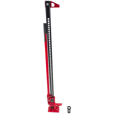 [USA Direct] High Lift Ratchet Off Road Farm Jack 6000LBS/3 Ton Load Capacity 60" Maximum Lifting Height 4.72" to 51.18" Lifting Range