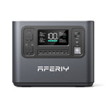 [US Direct] Aferiy P210 2400W 2048Wh LiFePO4 Battery Portable Power Station UPS Pure Sine Wave, 13 Output Ports,1.5 Hours Fast Charging, Solar Generator for Outdoor Camping RV Home Emergency Backup Power