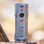 Lumintop THOR5 1200M 370LM Long Thoot EDC Titanium LEP Flashlight 18350 Battery Long Range Strong LEP Spotlight Waterproof Thrower Torch