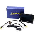 TinyPFA Phase Frequency Analyzer with 4-Inch Touch Screen 1MHz-290MHz Frequency Range High-precision Measurement Long-Term Recording USB Powered and TimeLab Compatible for Enhanced Data Processing