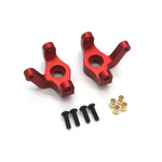 Upgraded Full Metal RC Car Parts Steering Cups C Hubs Rear Wheel Mount Seats for HNR H9804 1/10 Rally Vehicles Models Spares