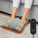 LinkMejor Electric Foot Heating Pad USB Charging Portable Fast Heating Winter Foot Warming Mat for Bed Office Winter Use