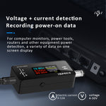 KWS-DC28 Current Voltage Tester 4-30V 12A Digital Ammeter 0.96-inch TFT Display High Precision Compatible with DC Devices