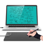 10x6 Inch Professional Graphics Drawing Tablet 12 Express Keys with for Mac Windows for Painting Designing Online Course