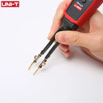 LinkMejor UT116A SMD Tester Meter Multimeter Rotatable Tweezer 3000 Counts Resistance Capacitance LED Diode Continuity DC Voltage