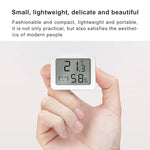 LinkMejor Smart Zigbe Temperature Humidity Sensor LCD Display Thermometer Hygrometer APP Remote Control Real-time Monitoring Work with Alexa Google Home