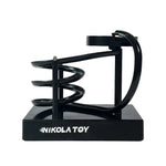 LinkMejor Electromagnetic Acceleration Perpetual Motion Machine Model Bulit-in Battery Desktop Ornaments Science Discovery Toys