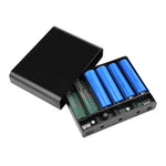 DIY UPS Battery Box 6x18650 Uninterruptible Power Supply 5V 9V 12V Output 60W Max Suitable for Router Surveillance Camera LED Light