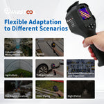 LinkMejor YXI96 YXI96Pro Thermal Imaging Camera Infrared 240*240 Visible light Resolution 96x96 Temperature Range -20°C to 550°C TISR Technology Rechargeable Battery Photo Video Recording Handheld Thermal Inspection Device