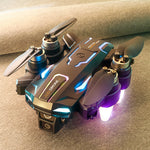 LinkMejor A22 WiFi FPV with Electrically Adjustable Camera Optical Flow Hover Automatic Obstacle Avoidance Detachable Camera Display Screen LED Brushless Foldable RC Drone Quadcopter RTF