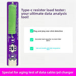 Type-C PD Resistive Load Tester 10W 4.7 Ohm USB C Charger & Cable Power Meter Fast Check Aging Test Tool