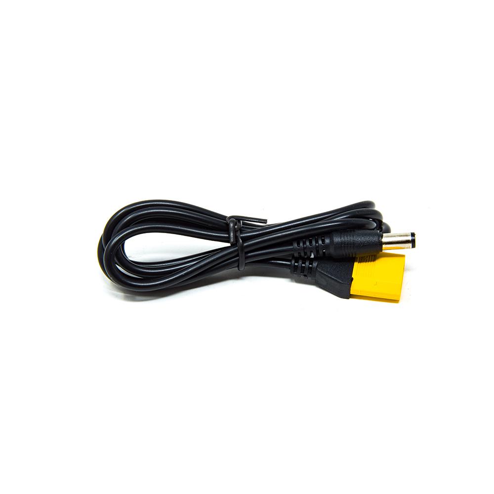 Skyzone FPV Goggles DC Power Supply Cable 5.5x2.1mm to XT60 1.2m for SKY04X CobraX SKY02O SKY03 FPV Goggles