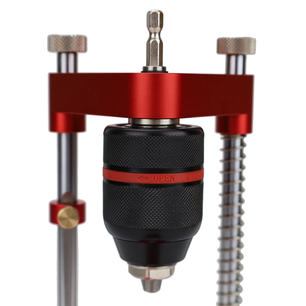 LinkMejor Drilling Chuck For Woodworking Drill Locator Guide Drilling Assembly 2-13mm Clamping Keyless Chuck